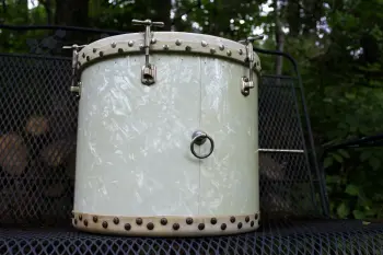 Vintage 1930s Slingerland (Possibly Leedy/Ludwig?) 12x14&quot; &quot;Tunable Tom-Tom&quot; Drum