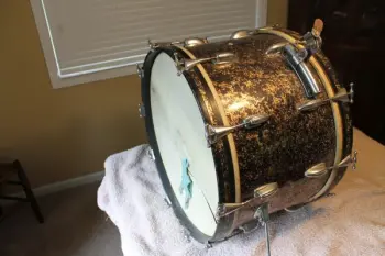 Late 50s Slingerland 3-piece: restore/upgrade?