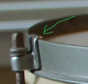 Nickel hoop-collar hooks