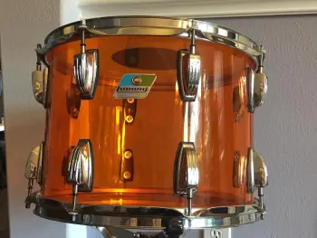Ludwig Vistalite - Bonham Reissue in Amber