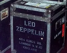 John Bonham's drum cases.