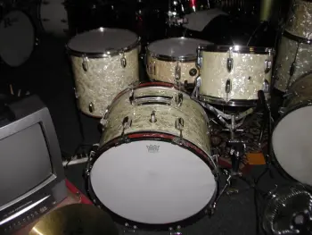 Star made drums with plastic hoops???
