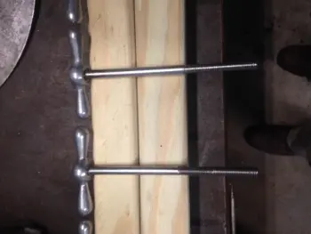 Home-made M6 T-rods...