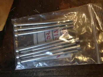 Home-made M6 T-rods...