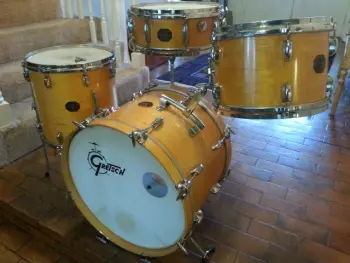 Early 70's Gretsch BOP kit, 18,14,12,14 w/hardware