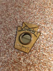 FOR SALE: Vintage 1965 Ludwig 20&quot; Club Date Bass Drum in Champagne Sparkle
