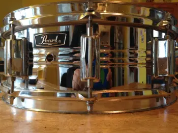 Pearl 4214 Custom Brass Snare Drum