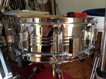 Pearl 4214 Custom Brass Snare Drum