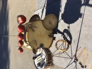 1920s Ludwig and Ludwig drums and accessories.