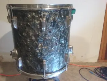 Ludwig black diamond pearl toms