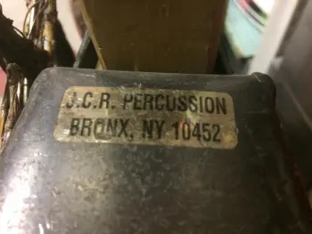 This is the display vintage drums in odd places thread.
