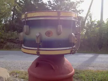 *RARE* Vintage 1940's Slingerland 'Rolling Bomber' model snare drum