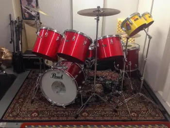 Vintage Pearl Wood Fiberglass