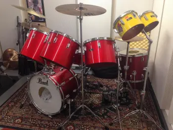 Vintage Pearl Wood Fiberglass