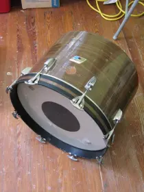 Some shots of my Jazzette Bass Drum