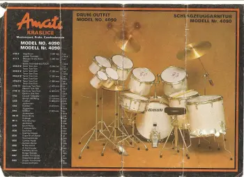 Amati - Czechoslovakian drums