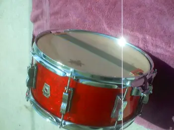 Red Sparkle Ludwig Snare