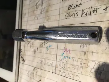 Slingerland baseball bat style drum key wrench