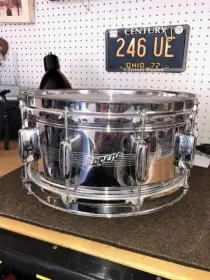 Rare Rogers 6.5x14 B&amp;B lug Dyna-Sonic Project Drum