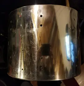 Crud vs. corrosion on Ludwig Stainless Steel sheels