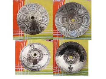 Diril splash cymbals, 6&quot; and 8&quot;