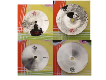 Diril splash cymbals, 6&quot; and 8&quot;