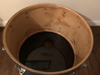 Painted '70's Ludwig 3-Ply question