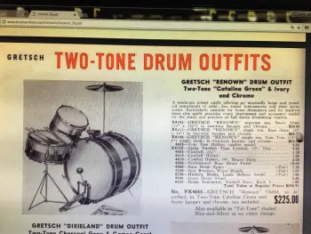 Gretsch Drum Set - 1940's or later??