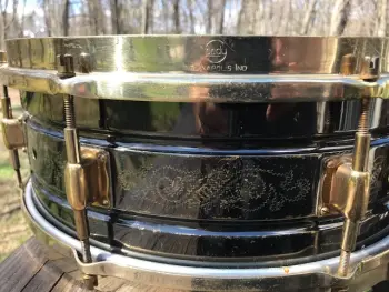 1920 Leedy Elite Engraved Snare