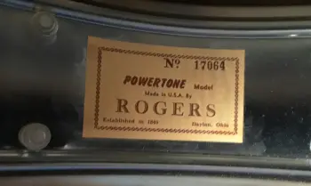 roger Powertone drums.