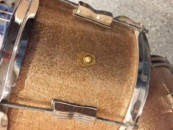 Vintage 60's Ludwig Champagne Sparkle Drum Set- Local Pickup Only! (So Jersey/Phila)