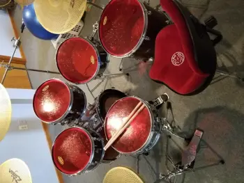 Slingerland Avante in Sparkling Orange Pearl