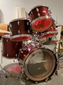 Slingerland Avante in Sparkling Orange Pearl