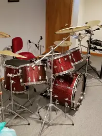 Slingerland Avante in Sparkling Orange Pearl