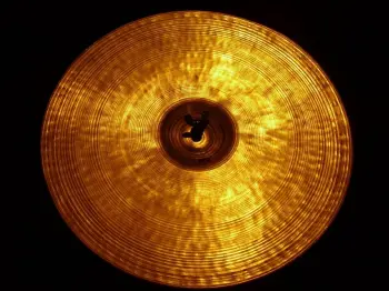 For Sale: Vintage Avedis Zildjian 15&quot; Trans Stamp hats