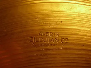 For Sale: Vintage Avedis Zildjian 15&quot; Trans Stamp hats