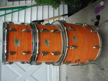 Mod Orange bass drum or shell
