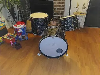 Rogers Black Diamond Pearl Drums