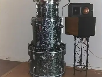 Rogers Black Diamond Pearl Drums