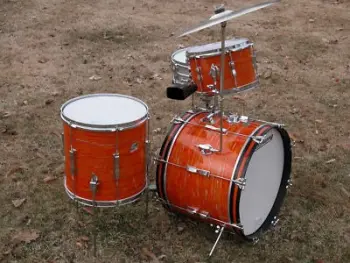 Ludwig Psych red on reverb