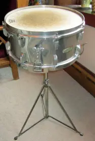 1940s Leedy Broadway Standard Brass Snare