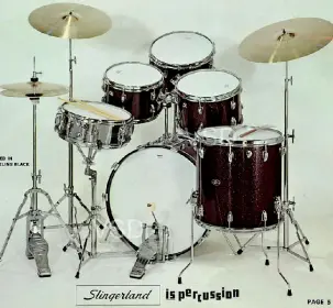 Slingerland Black Diamond Pearl