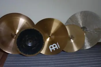 Vintage NOS Meinal Cymbal Set 1980s