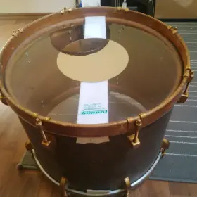 Ludwig &amp; Ludwig Chicago ca.1928 African Mahogany