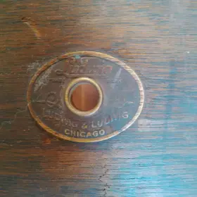 Ludwig &amp; Ludwig Chicago ca.1928 African Mahogany