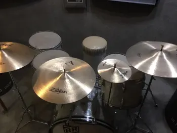 Getting a tour of Zildjian today!