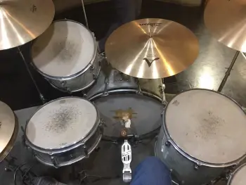 Getting a tour of Zildjian today!