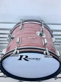 1965 Rogers SwingTime No. 2816 Outfit in Wine Red Ripple Pearl