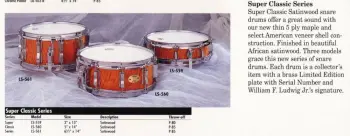 More info on this Ludwig snare please.........