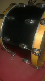 1980 Black Gretsch drums